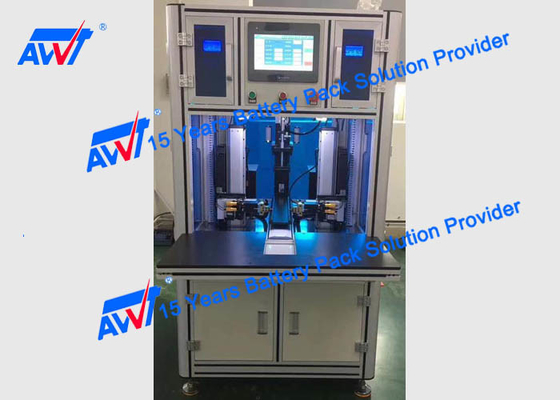 جوشکار باتری لیتیوم اتوماتیک AWT دو طرفه 18650 32650 HDL6030 پنوماتیک 2800-3500 قطعه / ساعت 380V 5000A